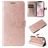 Mobigear Butterfly Housse iPhone 16e Etui Porte-Monnaie - Rose doré