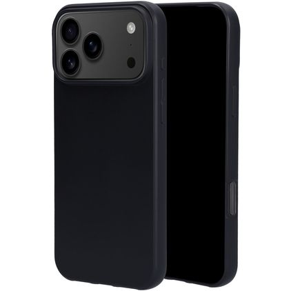 Mobiparts Classic Coque iPhone 18 Pro Max Coque arrière en TPU Souple - Noir