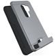 Mobigear Card Coque Samsung Galaxy S9 Plus Coque arrière Rigide Anti-Chocs avec Porte-Cartes - Gris