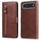 Mobigear Zipper Housse iPhone Air Etui Porte-Monnaie - Marron