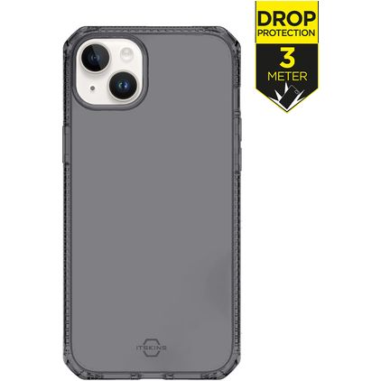 ITSkins SpectrumClear-R Coque iPhone 15 Coque arrière en TPU Souple Anti-Chocs - Smoke