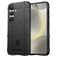 Mobigear Rugged Shield Coque Samsung Galaxy S25 Coque arrière en TPU Souple Anti-Chocs - Noir