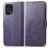 Mobigear Clover Housse OPPO Find X5 Etui Porte-Monnaie - Violet