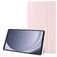Mobigear Tri-Fold Gel Coque Samsung Galaxy Tab A9 (2023) Etui en TPU,Similicuir - Rose