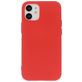 Mobiparts Coque iPhone 12 Mini Coque arrière en Silicone - Scarlet Red
