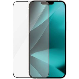 PanzerGlass Ultra-Wide Fit iPhone 14 Plus Verre trempé Protection d'écran - Compatible Coque + Cadre d'installation - Noir