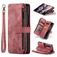 Caseme C30 Housse Samsung Galaxy Z Fold 4 Etui Porte-Monnaie - Rouge