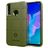 Mobigear Rugged Shield Huawei P40 Lite E TPU souple Coque arrière Antichoc - Vert
