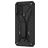 Mobigear Armor Stand Coque Samsung Galaxy A03s Coque arrière Rigide Anti-Chocs avec Support Amovible - Noir