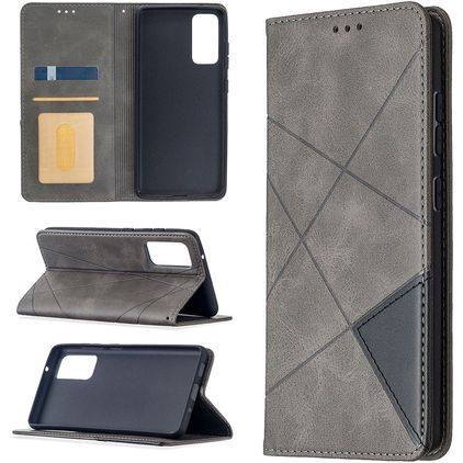 Mobigear Rhombus Slim Samsung Galaxy S20 FE Étui - Gris
