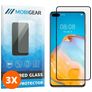 Mobigear Premium Huawei P40 Verre trempé Protection d'écran - Compatible Coque - Noir (Lot de 3)