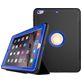 Mobigear Tri-Fold Folio Coque iPad 6 (2018) Etui - Noir / Bleu
