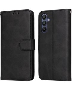 Mobigear Wallet Housse Samsung Galaxy A16 Etui Porte-Monnaie - Noir