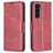 Mobigear Excellent Housse Samsung Galaxy S24 Plus Etui Porte-Monnaie - Rouge
