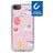 My Style Magneta Coque iPhone 8 Coque arrière en TPU Souple - Pink Alpaca