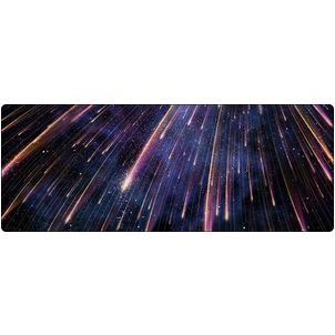 Mobigear Anti-Slip - Tapis de souris - 40 x 90 CM - Meteor Rain