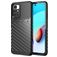 Mobigear Groove Coque Xiaomi Redmi 10 4G Coque arrière en TPU Souple - Noir