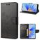 Mobigear Flowers Housse OPPO A17 Etui Porte-Monnaie - Noir