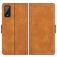 Mobigear Slim Magnet Housse Wiko Power U20 Etui Porte-Monnaie - Cognac
