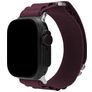 Mobilize Alpine Bracelet Nylon Apple Watch Fermeture boucle ardillon - 42/41/40/38 mm - Bordeaux