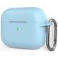 Mobigear Classic Coque Apple AirPods Pro 2 Coque en Silicone Souple - Baby Blue