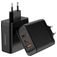Mobilize Wall Charger Triple USB / USB-C Chargeur Sans câble Power Delivery 100W - Noir