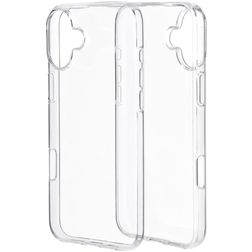 Mobiparts Classic Coque Transparente iPhone 16 Plus Coque arrière en TPU Souple - Transparent