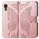 Mobigear Butterfly Housse Samsung Galaxy Xcover 7 Etui Porte-Monnaie - Rose doré