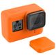 Mobigear Classic Coque GoPro HERO 5 / 6 / 7 / 2018 Coque en Silicone Souple - - GoPro HERO 5 / 6 / 7 / 2018 - Orange