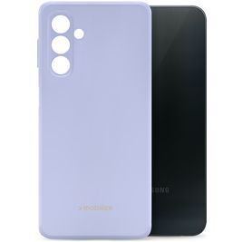 Mobilize Rubber Gelly Coque Samsung Galaxy A24 Coque arrière en TPU Souple - Pastel Purple