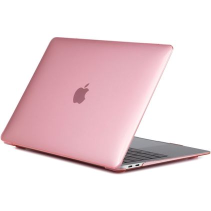 Mobigear Glossy MacBook Air 13 Pouces (2018-2020) Coque - Rose - Model A1932 / A2179 / A2337