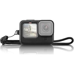 Mobigear Classic Coque GoPro Hero 9 Coque en Silicone Souple - Noir