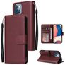 Mobigear Wallet Housse iPhone 14 Plus Etui Porte-Monnaie - Rouge