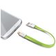 Celly Cable Data Micro USB Green Magnetic