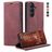 CaseMe 013 Housse Samsung Galaxy S26 Etui Porte-Monnaie - Rouge