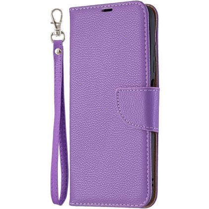 Mobigear Excellent Housse POCO M3 Pro Etui Porte-Monnaie - Violet