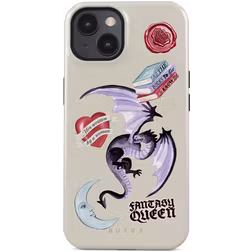 Burga Tough Coque iPhone 15 MagSafe Coque arrière Rigide Anti-Chocs - Plot Twister