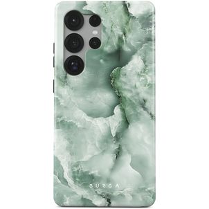 Burga Tough Coque Samsung Galaxy S25 Ultra Coque arrière Rigide Anti-Chocs - Pistachio Cheesecake