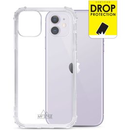 My Style Protective Flex Coque Transparente iPhone 11 Coque arrière en TPU Souple Anti-Chocs - Transparent
