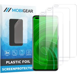 Mobigear Realme X50 Protection d'écran Film - Compatible Coque (Lot de 3)