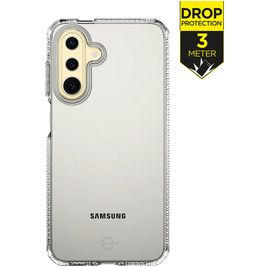 ITSKINS Level 2 SpectrumClear R Coque Transparente Samsung Galaxy A36 Coque arrière en TPU Souple Anti-Chocs - Transparent