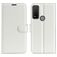 Mobigear Classic Housse TCL 20 R 5G Etui Porte-Monnaie - Blanc
