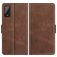 Mobigear Slim Magnet Housse Wiko Power U20 Etui Porte-Monnaie - Marron