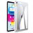 Mobigear Crystal Coque iPad 10 (2022) Coque Arrière Rigide - Transparent / Blanc