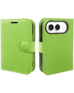 Mobigear Classic iPhone Duo Étui Portefeuille - Vert