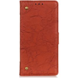Mobigear Ranch Housse OPPO Reno 4 Pro 5G Etui Porte-Monnaie - Marron