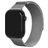 Mobilize RVS Bracelet Milanais Apple Watch Fermeture magnétique - 49/46/45/44 mm - Argent