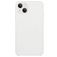 Mobigear Rubber Touch Coque iPhone 15 Plus Coque arrière en Silicone - Blanc