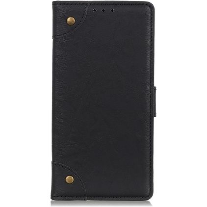 Mobigear Ranch Housse OPPO Reno 4 Pro 5G Etui Porte-Monnaie - Noir