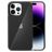 Mobigear Crystal Coque iPhone 15 Pro Max Coque arrière Rigide - Gris